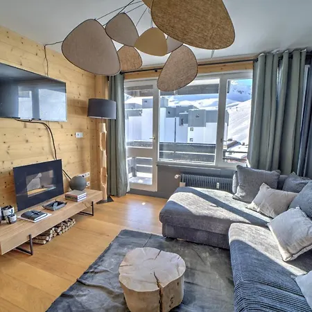Myhome - Le Kachassa - Schuss Bel Appartement 4 Pax Tignes Val Claret Exterior foto
